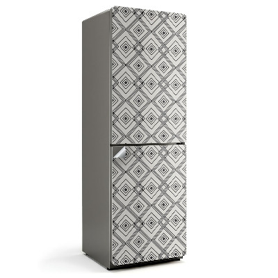 Naklejka na lodówkę Geometryczny wzór rombów