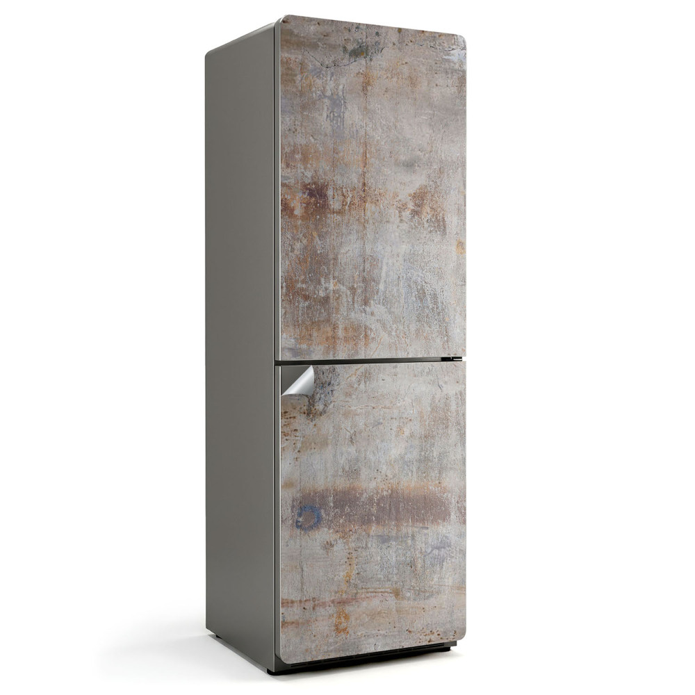 Okleina na lodówkę Tekstura surowego betonu