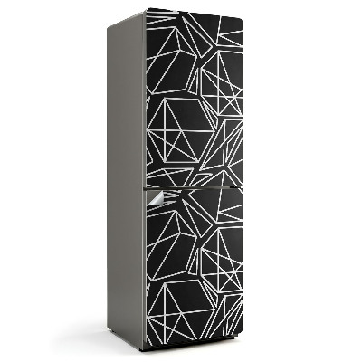Samoprzylepna naklejka na lodówkę Abstrakcyjny wzór geometryczny