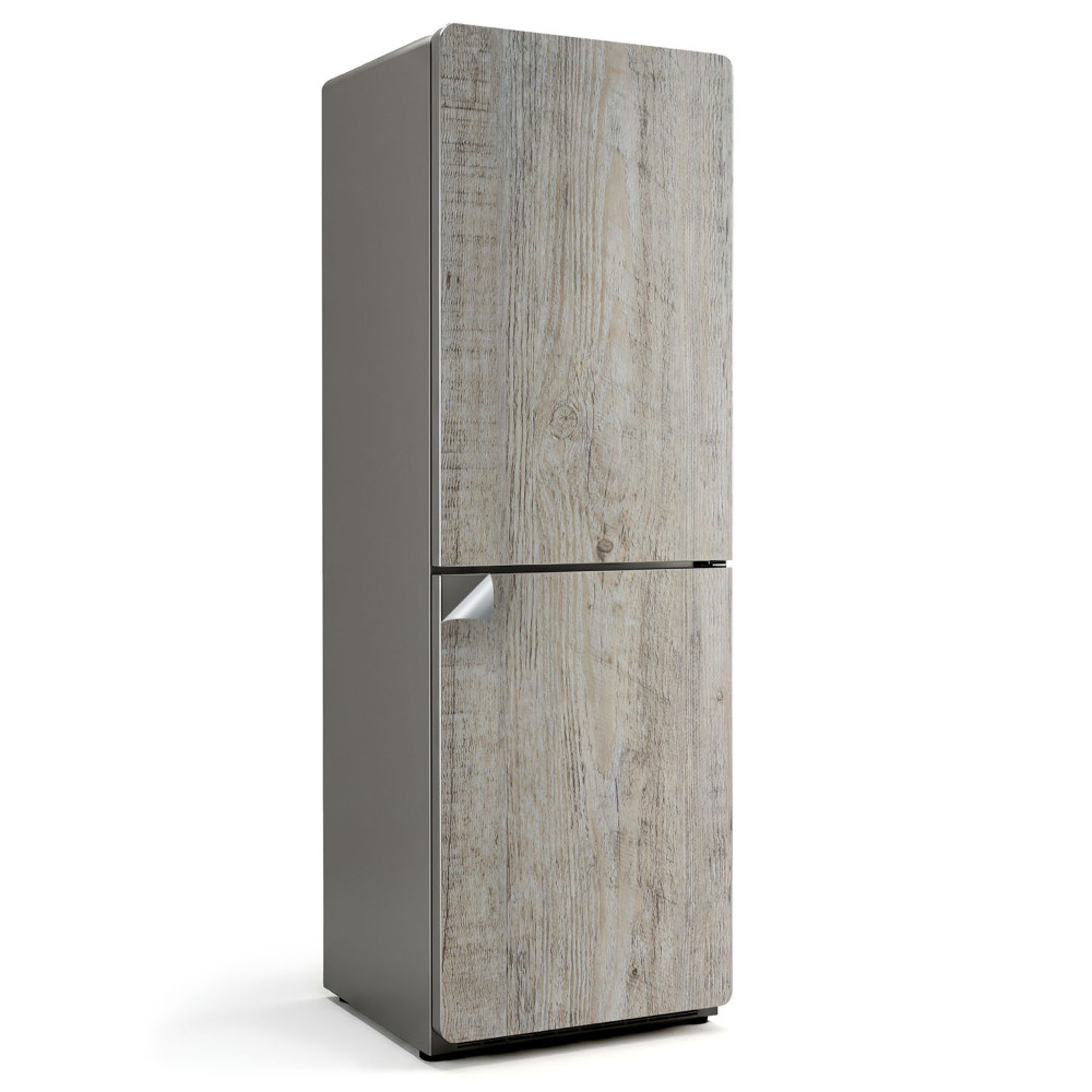 Samoprzylepna naklejka na lodówkę Tekstura drewna naturalnego