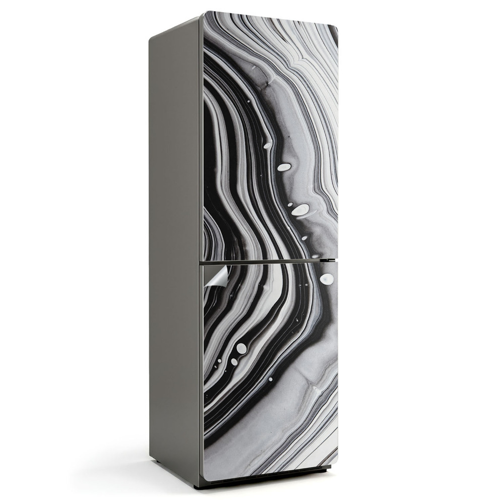 Okleina na lodówkę Abstrakcyjny wzór płynów