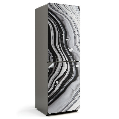 Okleina na lodówkę Abstrakcyjny wzór płynów