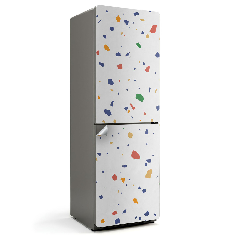 Naklejka na lodówkę Abstrakcyjny wzór lastriko