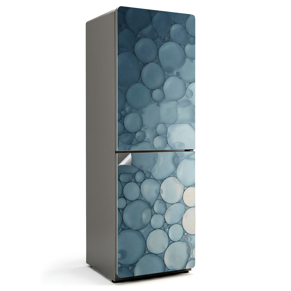 Naklejka na lodówkę Układ abstrakcyjnych bąbelków