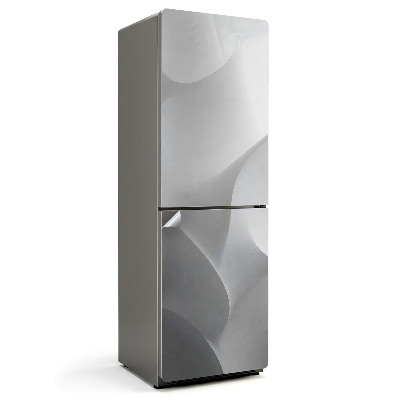 Samoprzylepna naklejka na lodówkę Fale abstrakcyjnych kształtów