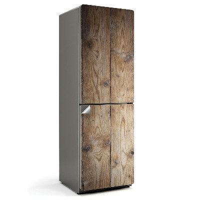 Samoprzylepna naklejka na lodówkę Naturalny wzór drewna