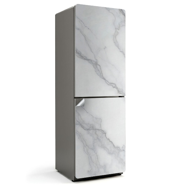 Okleina na lodówkę Wzór marmurowy z żyłkami