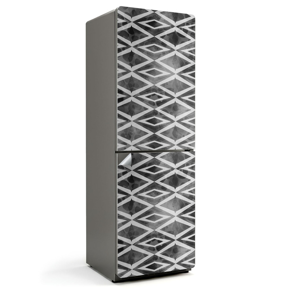 Okleina na lodówkę Geometryczny wzór diamentów