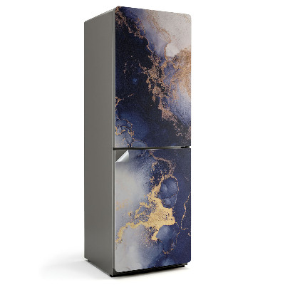 Samoprzylepna naklejka na lodówkę Abstrakcyjny wzór z plamami