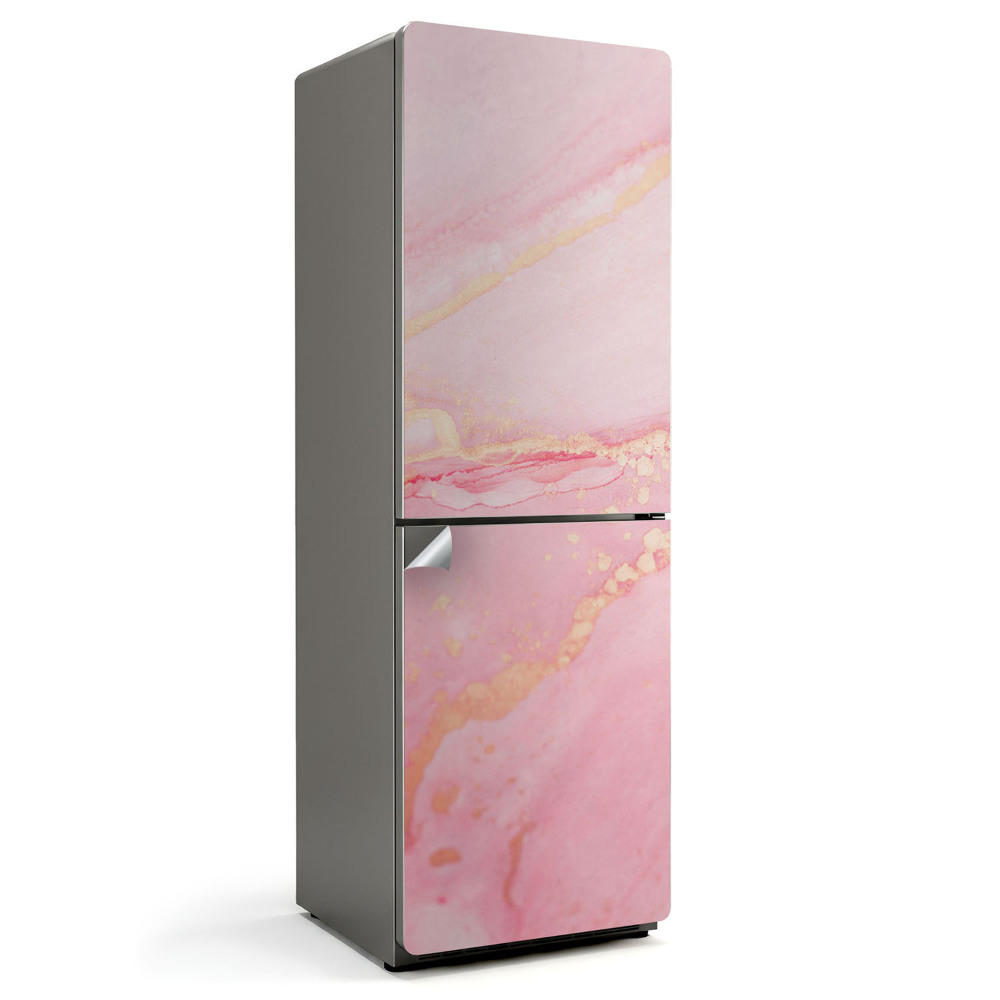 Samoprzylepna naklejka na lodówkę Abstrakcyjny wzór z plamami