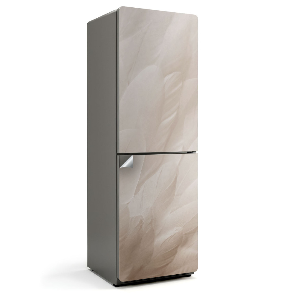 Samoprzylepna naklejka na lodówkę Zbliżenie na delikatne pióra