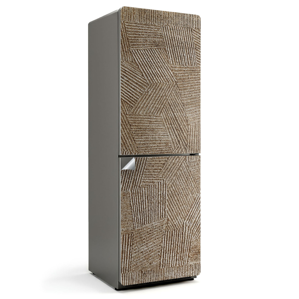 Okleina na lodówkę Geometryczne wzory tekstur