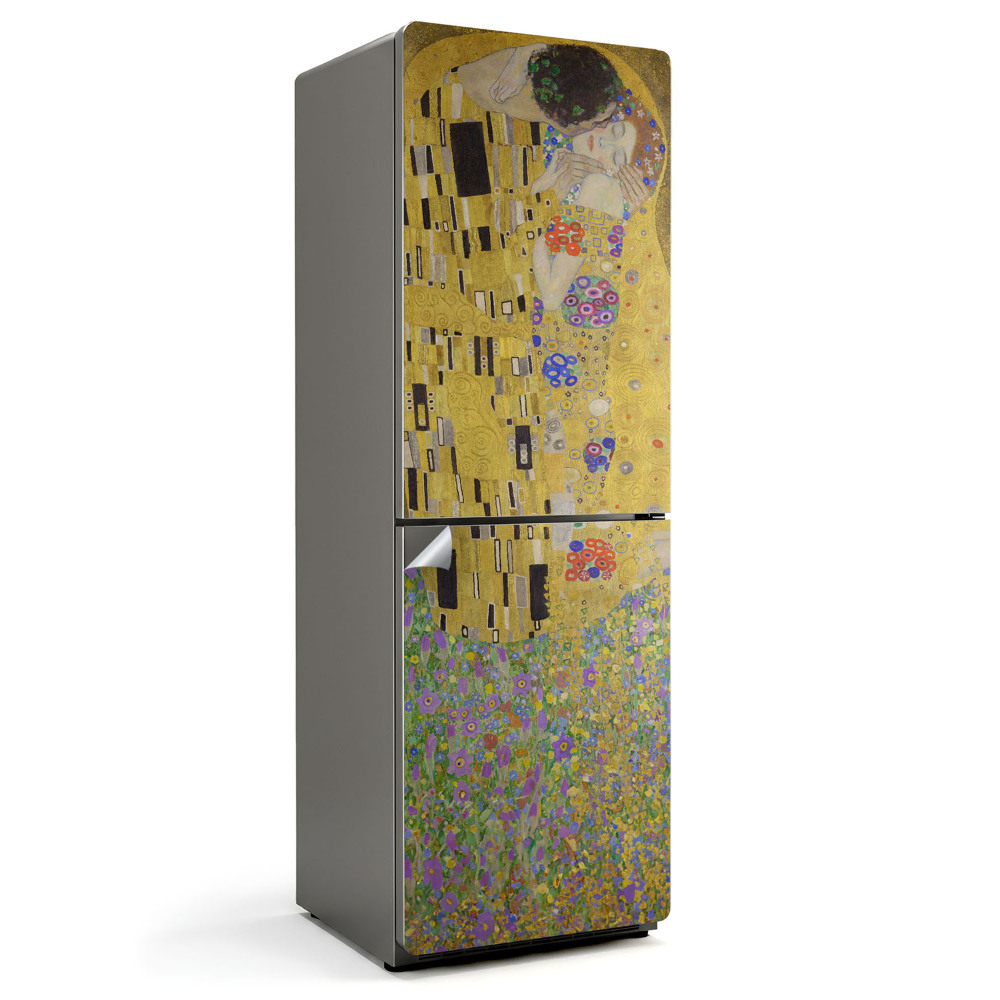 Okleina na lodówkę Pocałunek Gustav Klimt