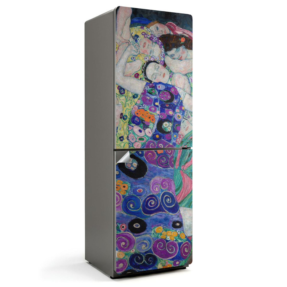 Naklejka tapeta na lodówkę Obraz Dziewica Gustav Klimt