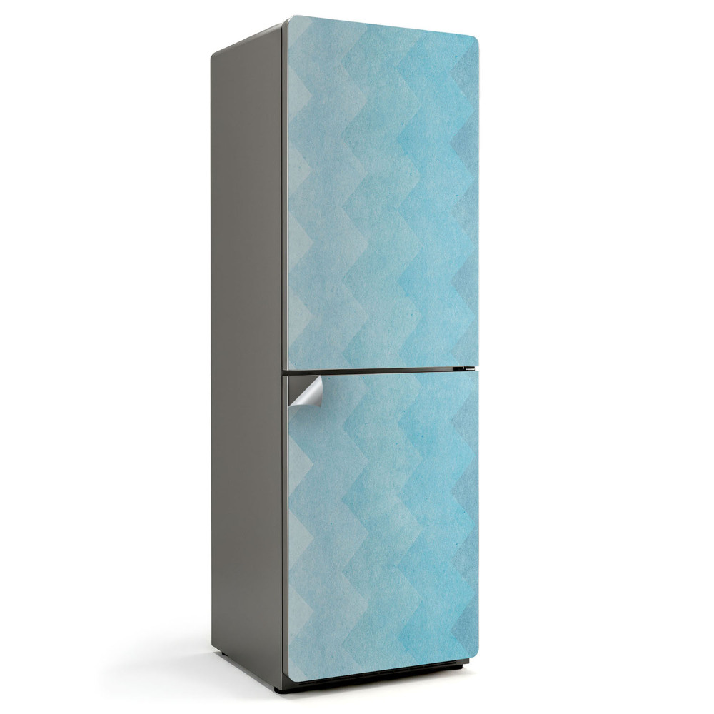 Naklejka na lodówkę Zygzakowaty wzór w pionie