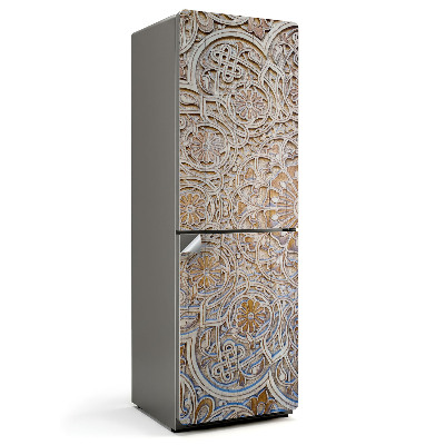 Samoprzylepna naklejka na lodówkę Skomplikowany wzór rzeźbiony