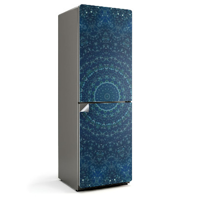 Samoprzylepna naklejka na lodówkę Wzór mandali w okręgach