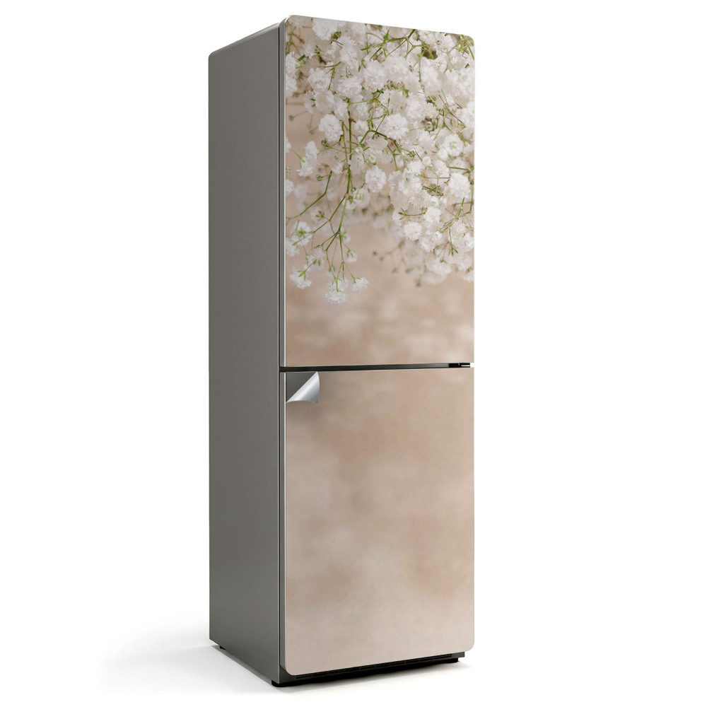 Samoprzylepna naklejka na lodówkę Minimalistyczny kwiatowy układ