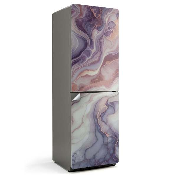 Naklejka na lodówkę Abstrakcyjny wzór płynny