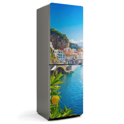 Okleina na lodówkę Malowniczy nadmorski krajobraz