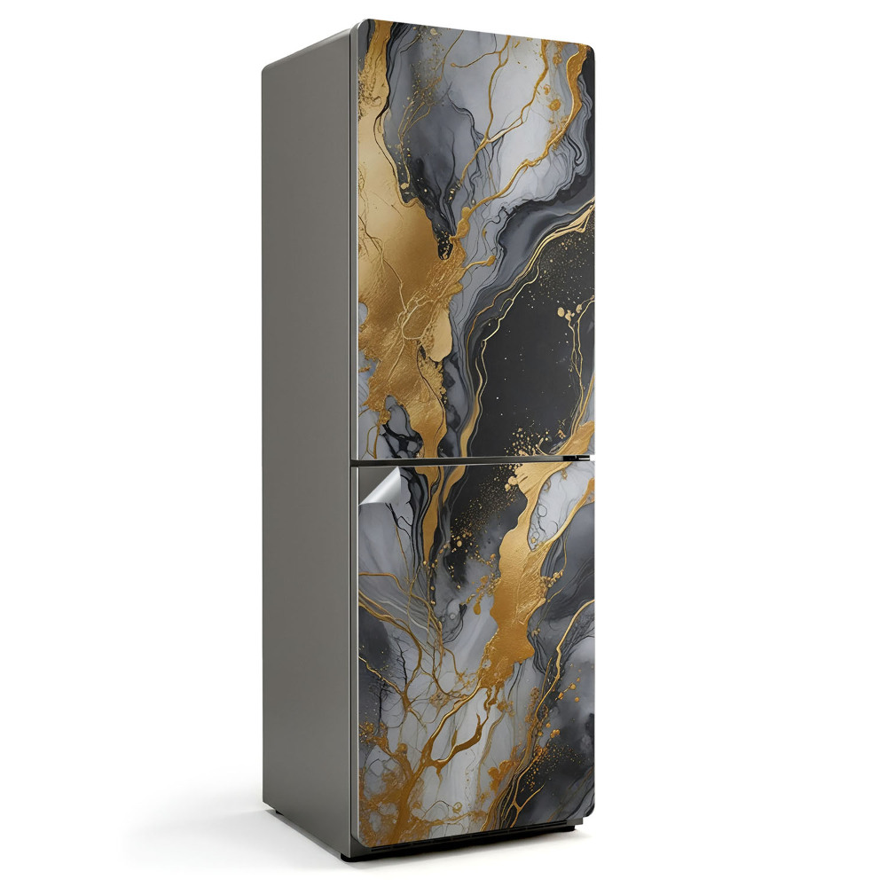 Okleina na lodówkę Abstrakcyjny wzór żyłkowy