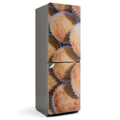 Okleina na lodówkę Pyszne muffinki w papierkach
