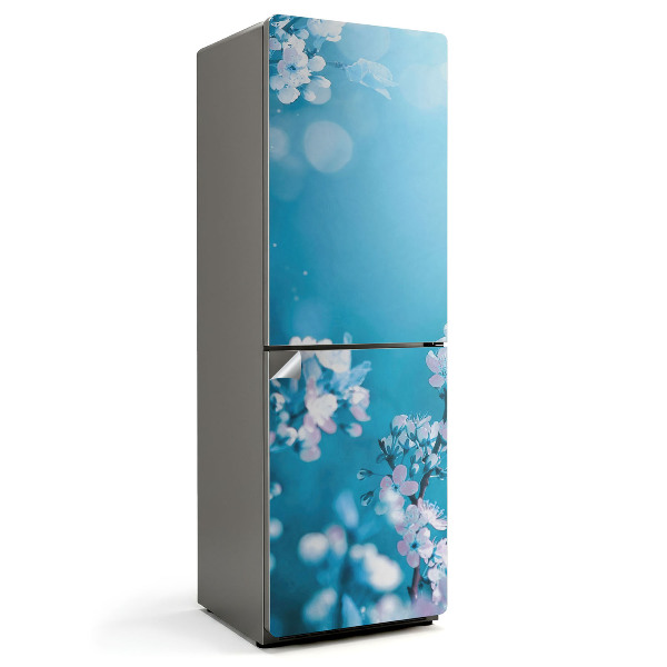 Naklejka tapeta na lodówkę Kwiatowa delikatna kompozycja