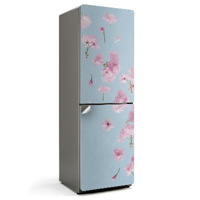 Okleina na lodówkę Kwiatowy delikatny deszcz