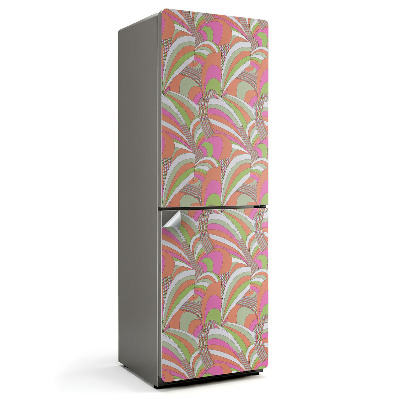 Okleina na lodówkę Abstrakcyjne fale wzorów