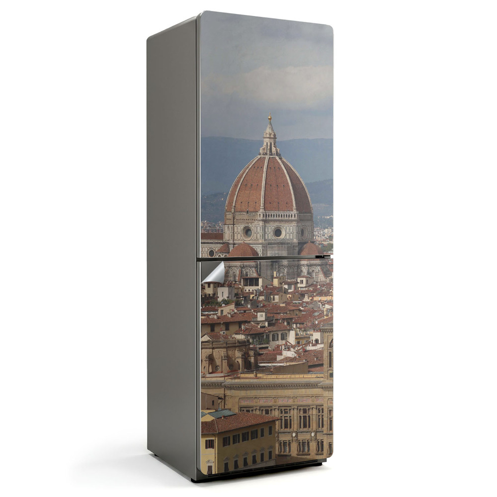 Naklejka tapeta na lodówkę Kopuła katedry we Florencji