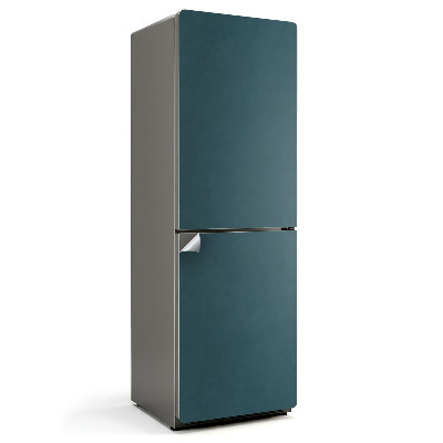 Naklejka na lodówkę Kolor Ciemny morski