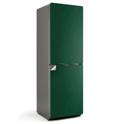 Naklejka na lodówkę Kolor Ciemnozielony