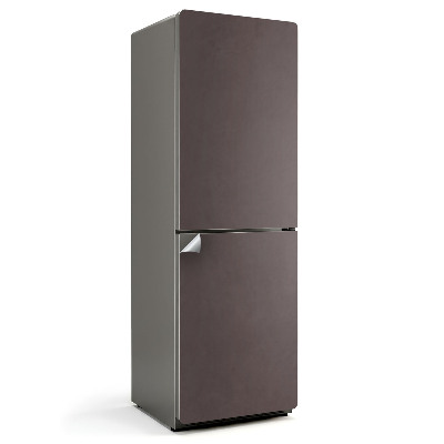 Naklejka na lodówkę Kolor Brązowy