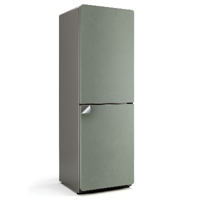 Samoprzylepna naklejka na lodówkę Kolor szaro-zielony