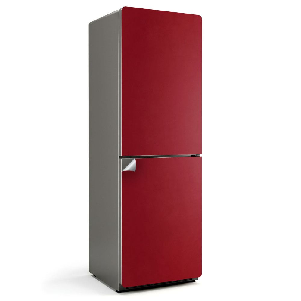 Okleina na lodówkę Kolor Burgundowy