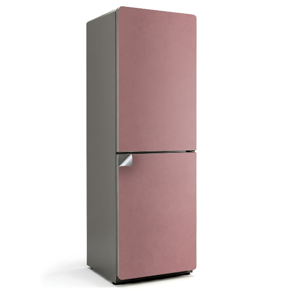 Okleina na lodówkę Kolor Różowy