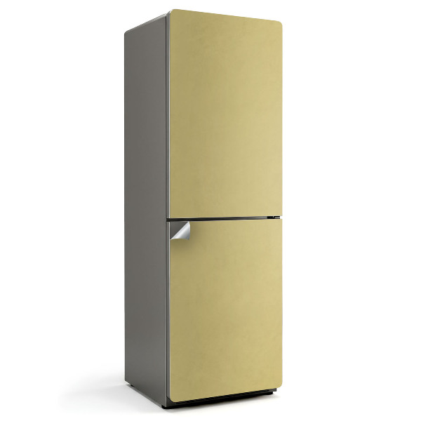 Okleina na lodówkę Kolor Żółty