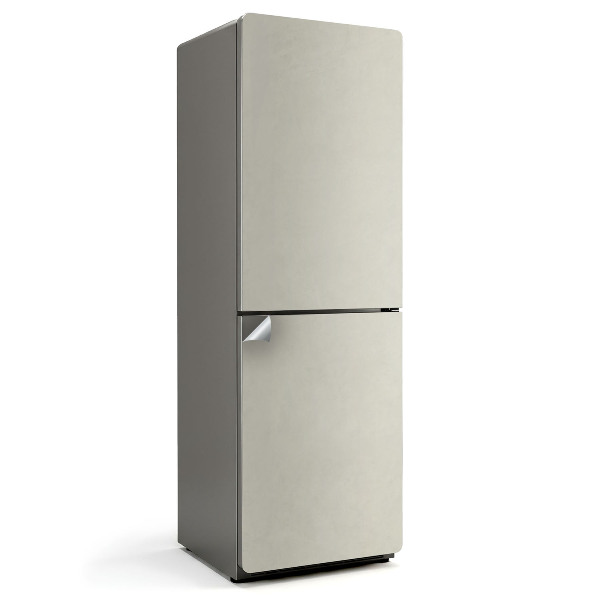 Samoprzylepna naklejka na lodówkę Kolor Jasnobeżowy