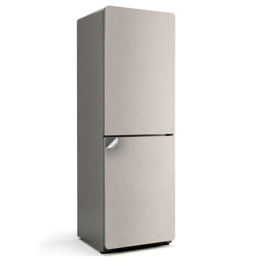 Naklejka tapeta na lodówkę Kolor Jasny beżowy