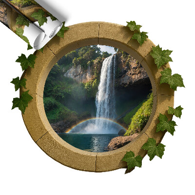 Plakat okno z widokiem 100x87 Naturalna oaza