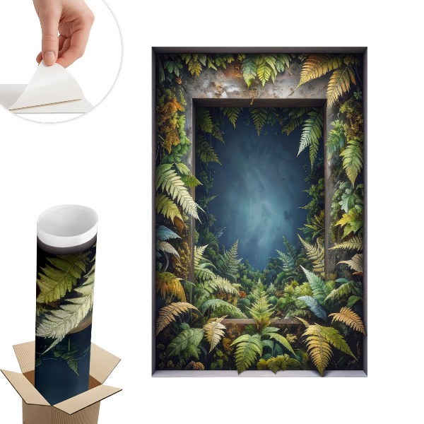 Tapeta 3D widok z okna 85x130 Naturalna harmonia