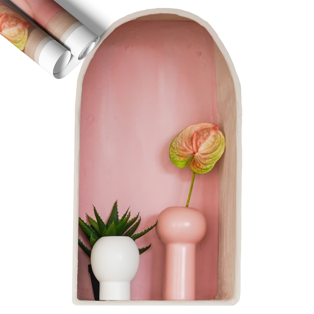 Naklejka ścienna 3D 35x60 Subtelna roślinność