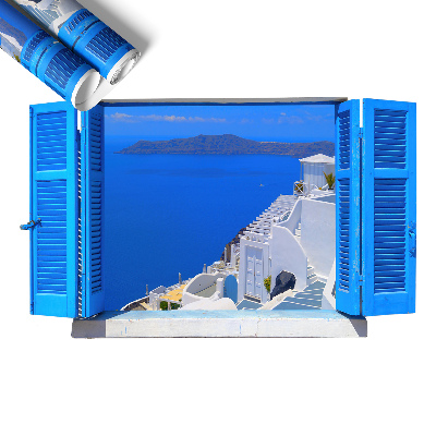 Fototapeta okno 3D 60x36 Śródziemnomorski krajobraz