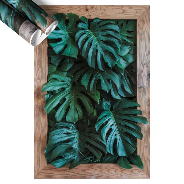 Naklejka ścienna 3D 40x60 Zielona kompozycja