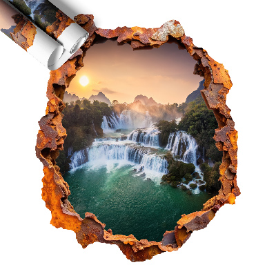 Naklejka 3D dziura 66x80 Naturalna panorama