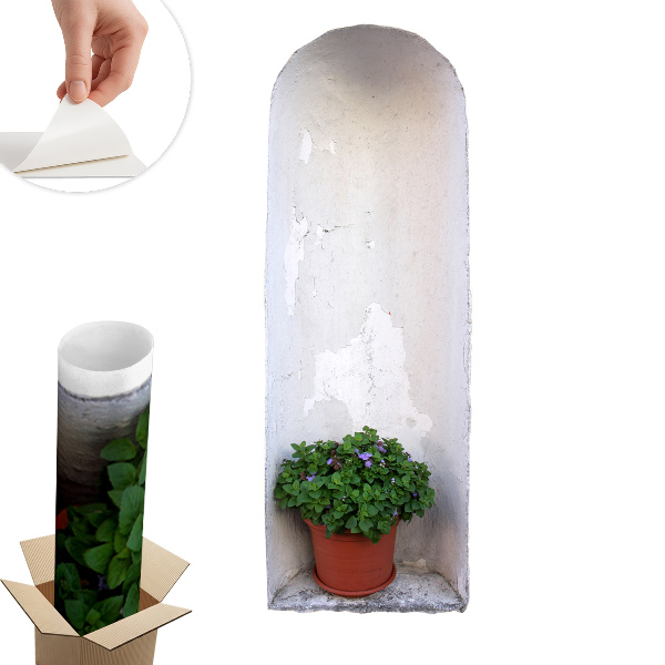 Naklejka 3D na ścianę 29x80 Wnęka ścienna