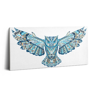 Fotoobraz canvas 120x60 Sowa w locie