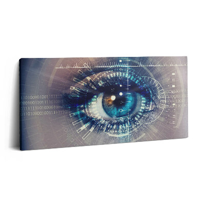 Fotoobraz canvas 120x60 Oczy kobiety