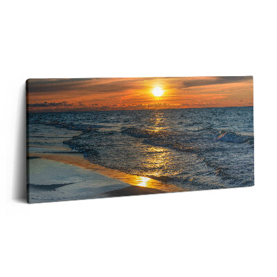 Fotoobraz canvas 120x60 Władysławowo Morze Bałtyckie