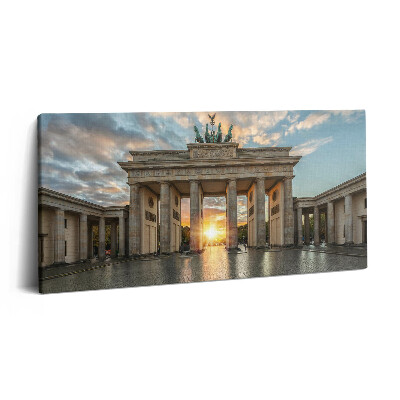 Fotoobraz canvas 120x60 Brama Brandenburska w Berlinie